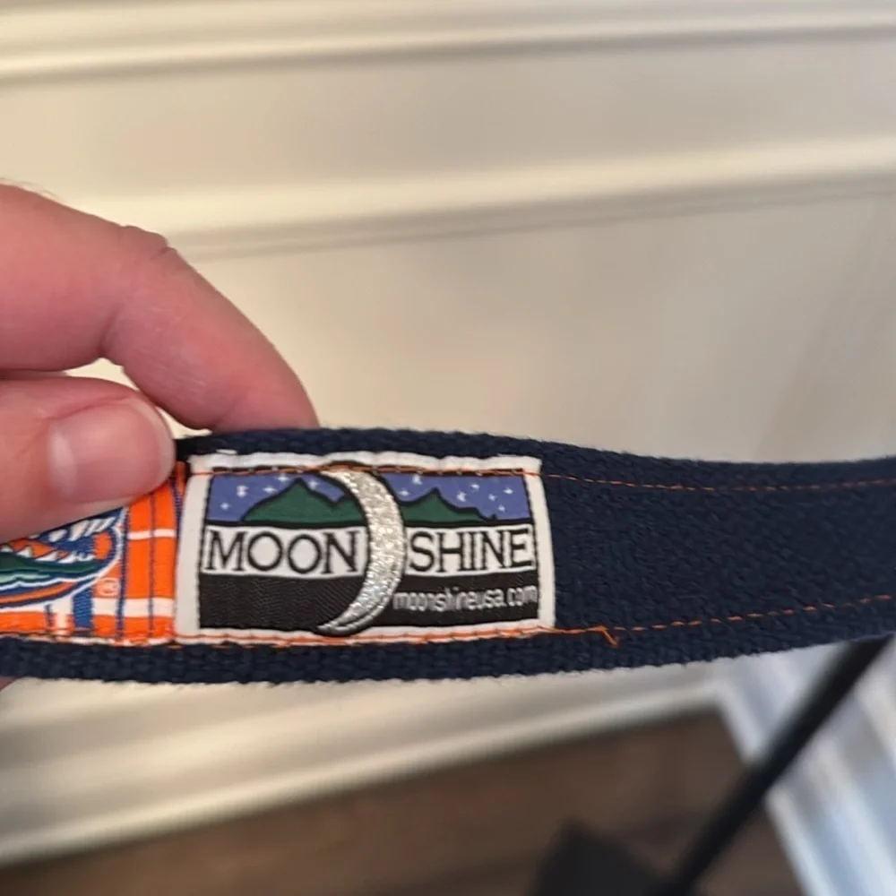 Florida gator moonshine belt size large